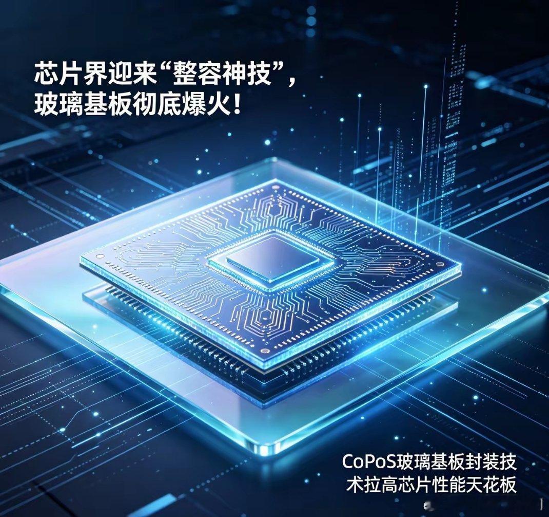 芯片封装迎来CoPoS玻璃基板技术革命，以玻代硅突破性能瓶颈，引爆产业链热度。该