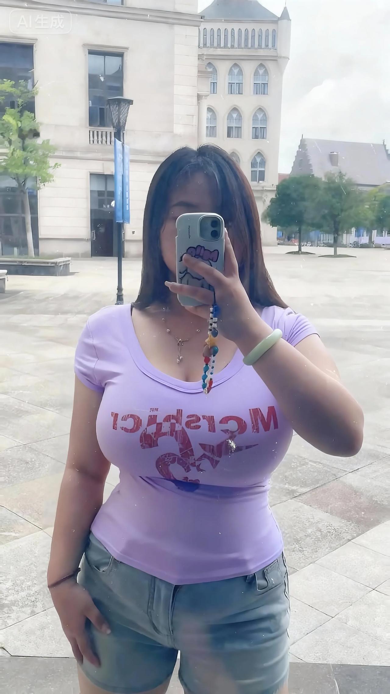 穿来穿去还是紫色我最爱微胖 男人为什么喜欢丰满型的女人呢？