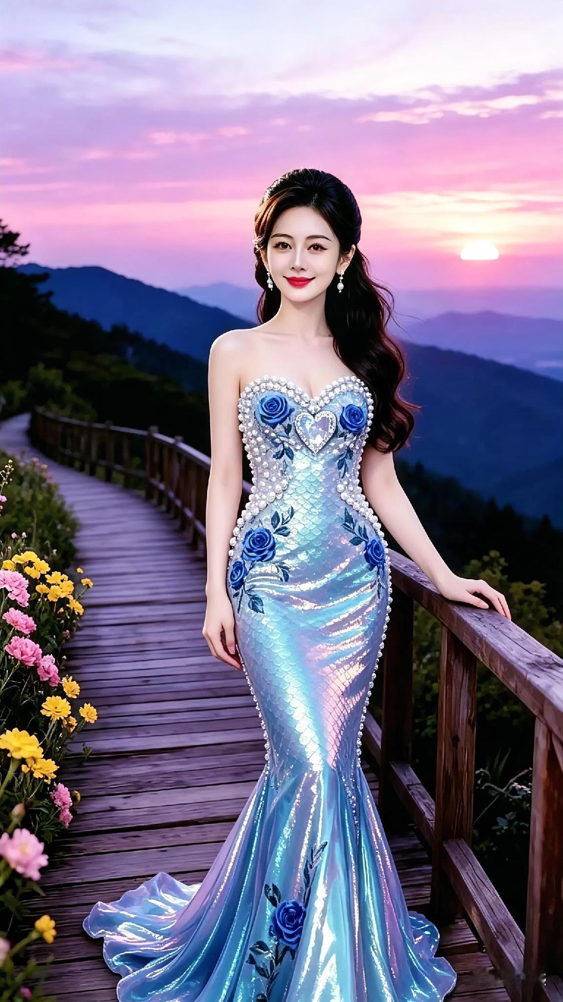 那身礼服，让时光都为你驻足，光影都为你温柔。

身着礼服的你，美得不仅令人屏息，