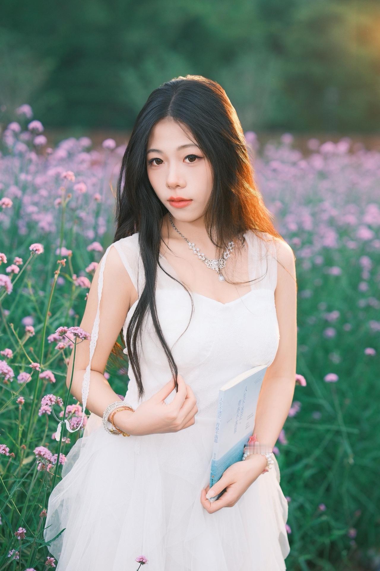 被这片花海美到了马鞭草 小清新