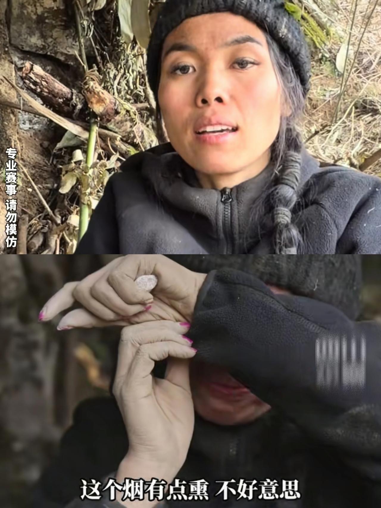 “万万没想到”火上热搜荒野求生唯一女选手冷美人，参赛目的不是为了20万的奖金，而