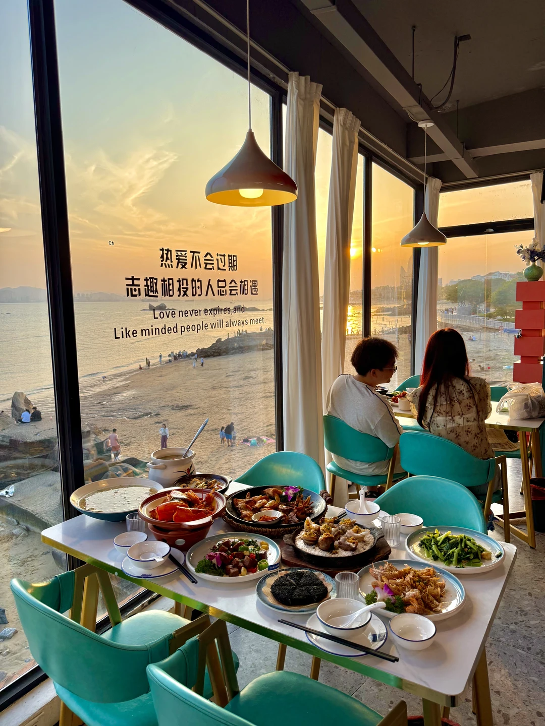（厦门）一定要来的绝美海景日落餐厅！！！