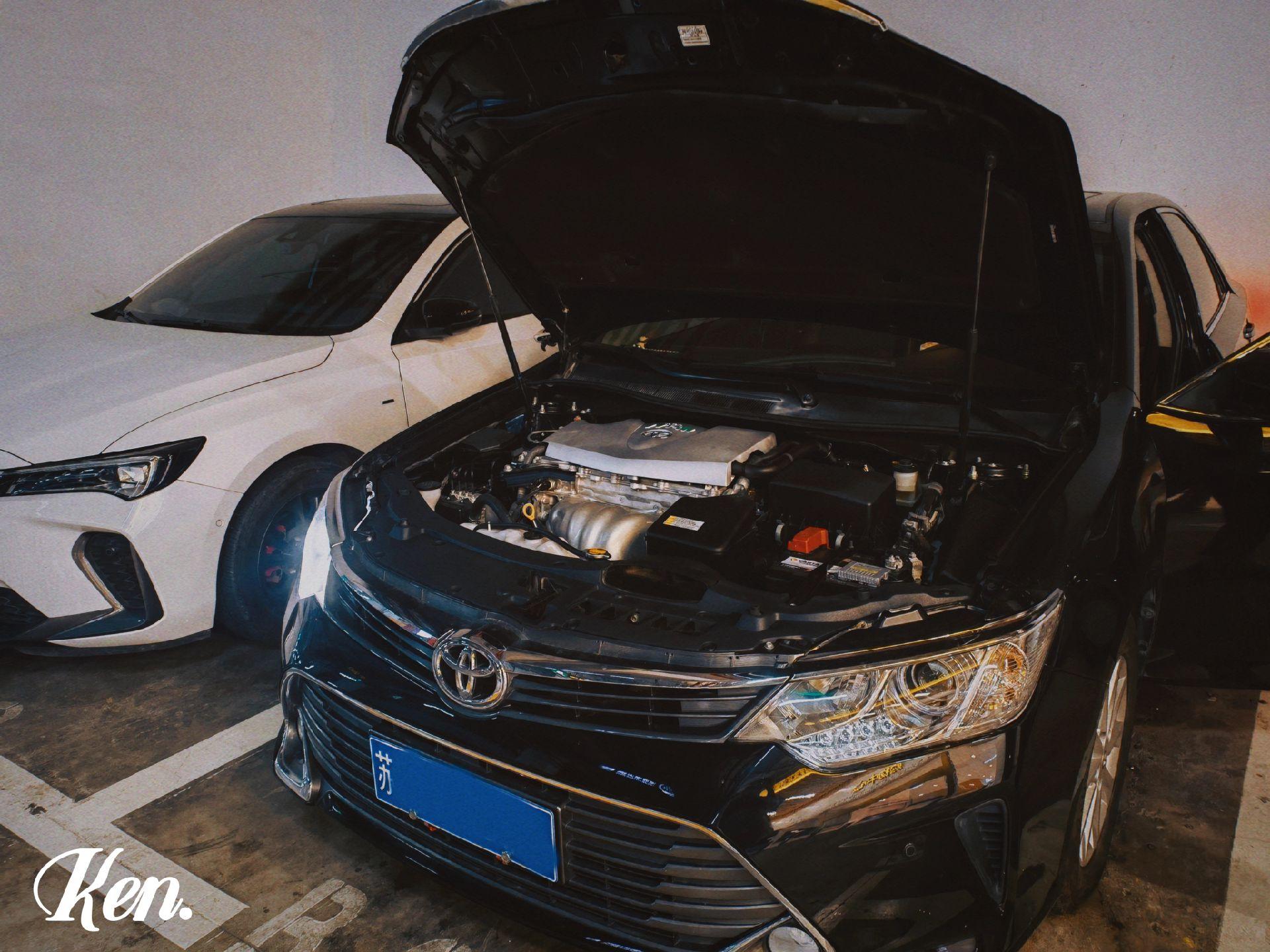 「TOYOTA·CAMRY」。7代半还是经典