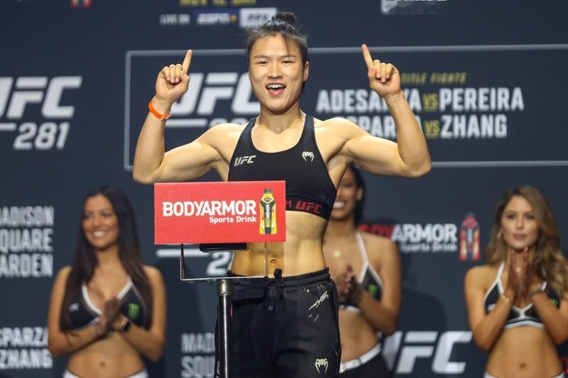 张伟丽将于11月16日在UFC 322 上对战舍甫琴科
北京时间11月16日，U