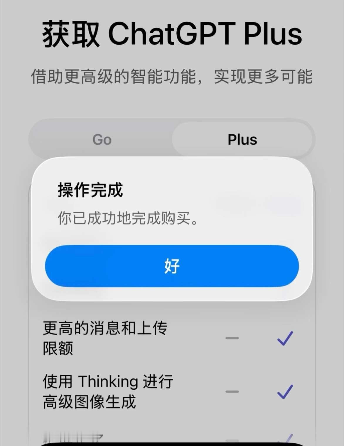 谁懂😭折腾半天终于把 ChatGPT Plus 搞定了
本来以为升级 Plus
