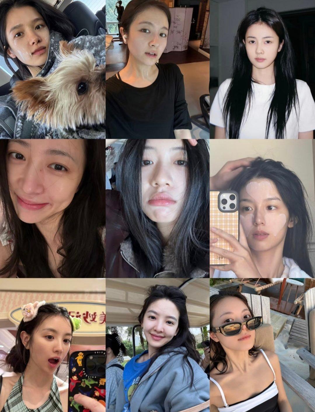 女明星是越素越美🫡我的心选女宝们 