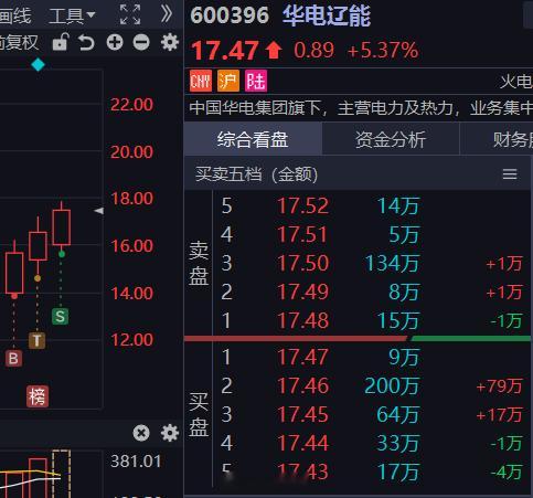 华电辽能 sh600396[股票] 感谢华辽 
