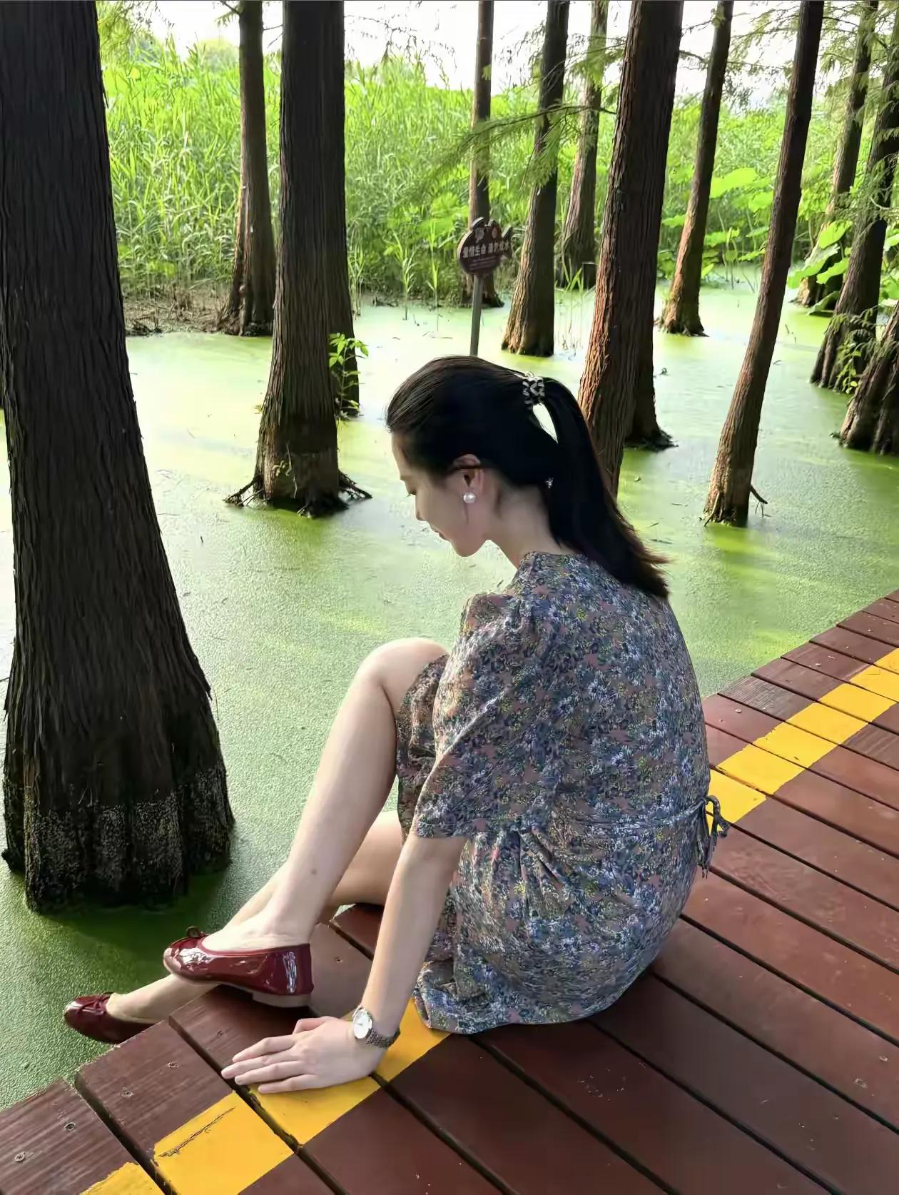 风韵之美，意境很美，人更美