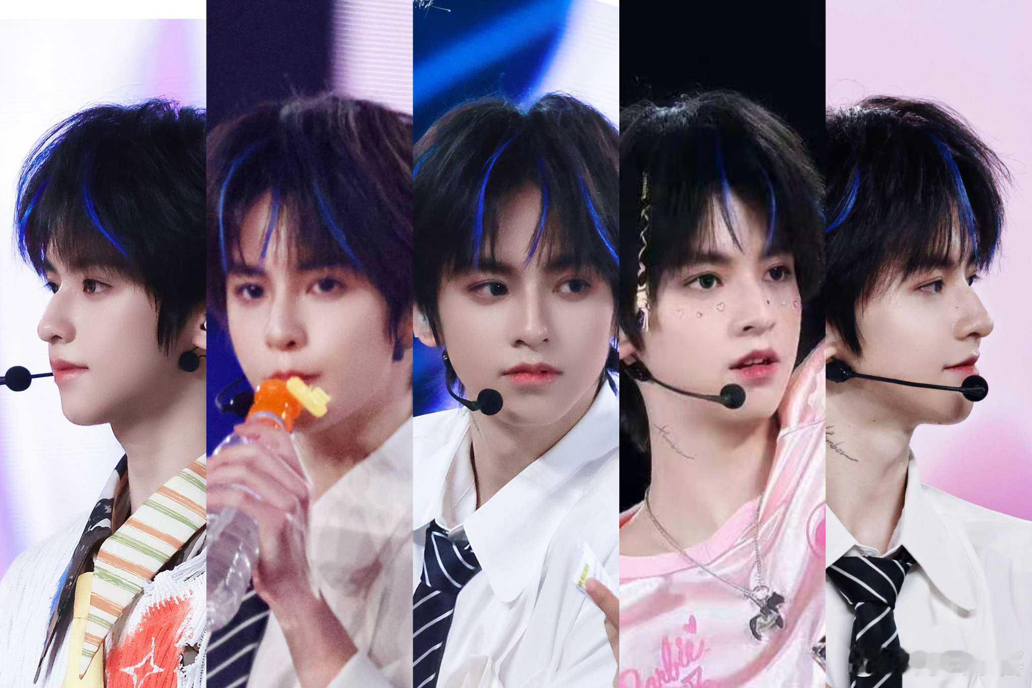 杨涵博五连杀颜值夯爆了 