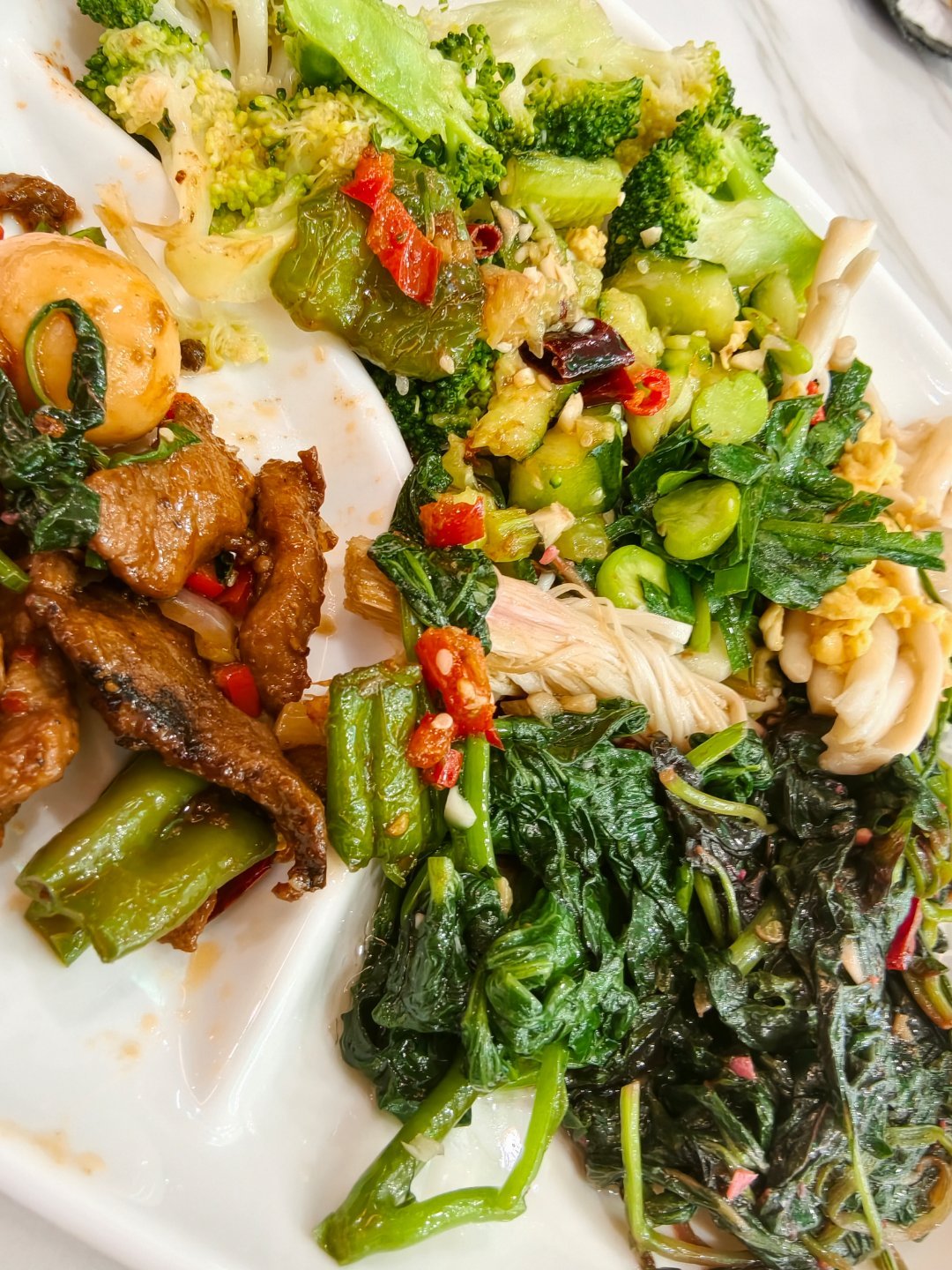 奉旨控糖。（即便如此，只要是外面吃基本油都不少...）戒盐戒糖少油 武汉·香蕉攀