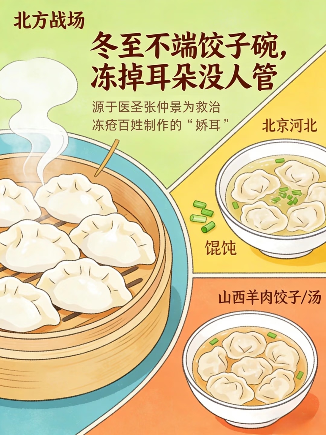 一年最冷的日子要来了“冬至大如年”，今天你家吃啥？快来评论区报菜名！