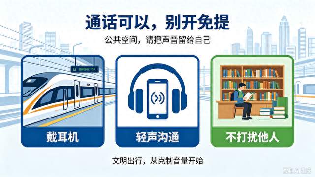 没边界感！女子高铁全程免提通话1小时，全车乘客忍无可忍