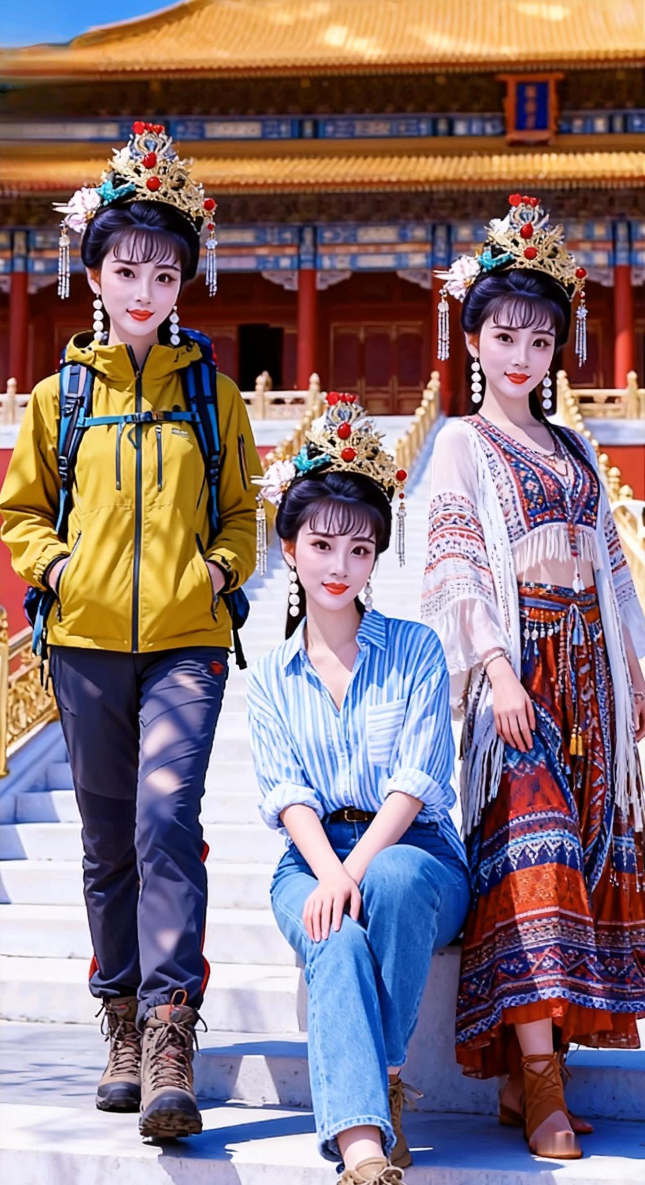 AI旅游穿搭配齐 抖音ai创作