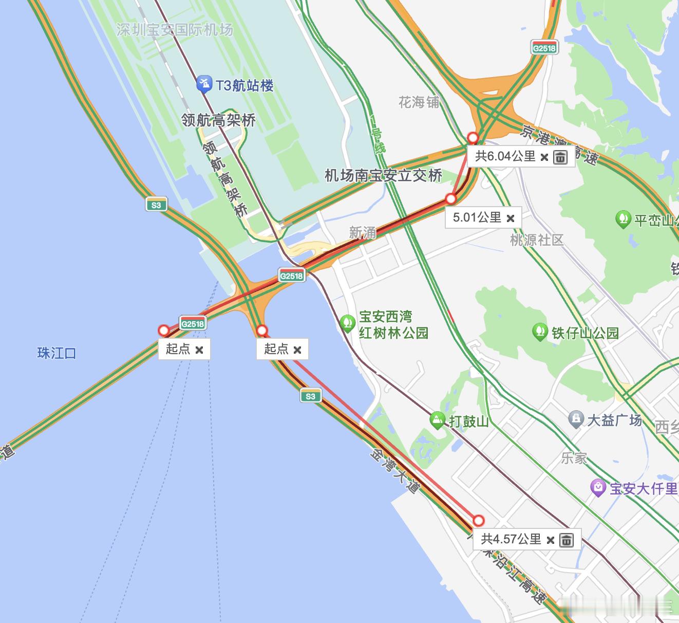 这谁受得了啊，现在已经是国庆小长假第二天的晚上9点半了1、深中通道从深圳去中山方