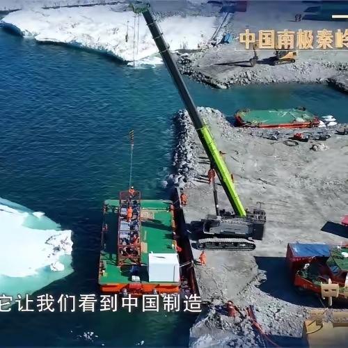 南极的钢铁“暖男”来了！零下40℃，国产挖掘机一秒启动，比我的手机开机还快！❄️