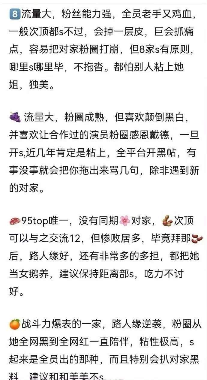 网友分析的内娱四大女顶流，迪丽热巴、杨紫、赵露思、鞠婧祎的粉圈现状，你怎么看？ 