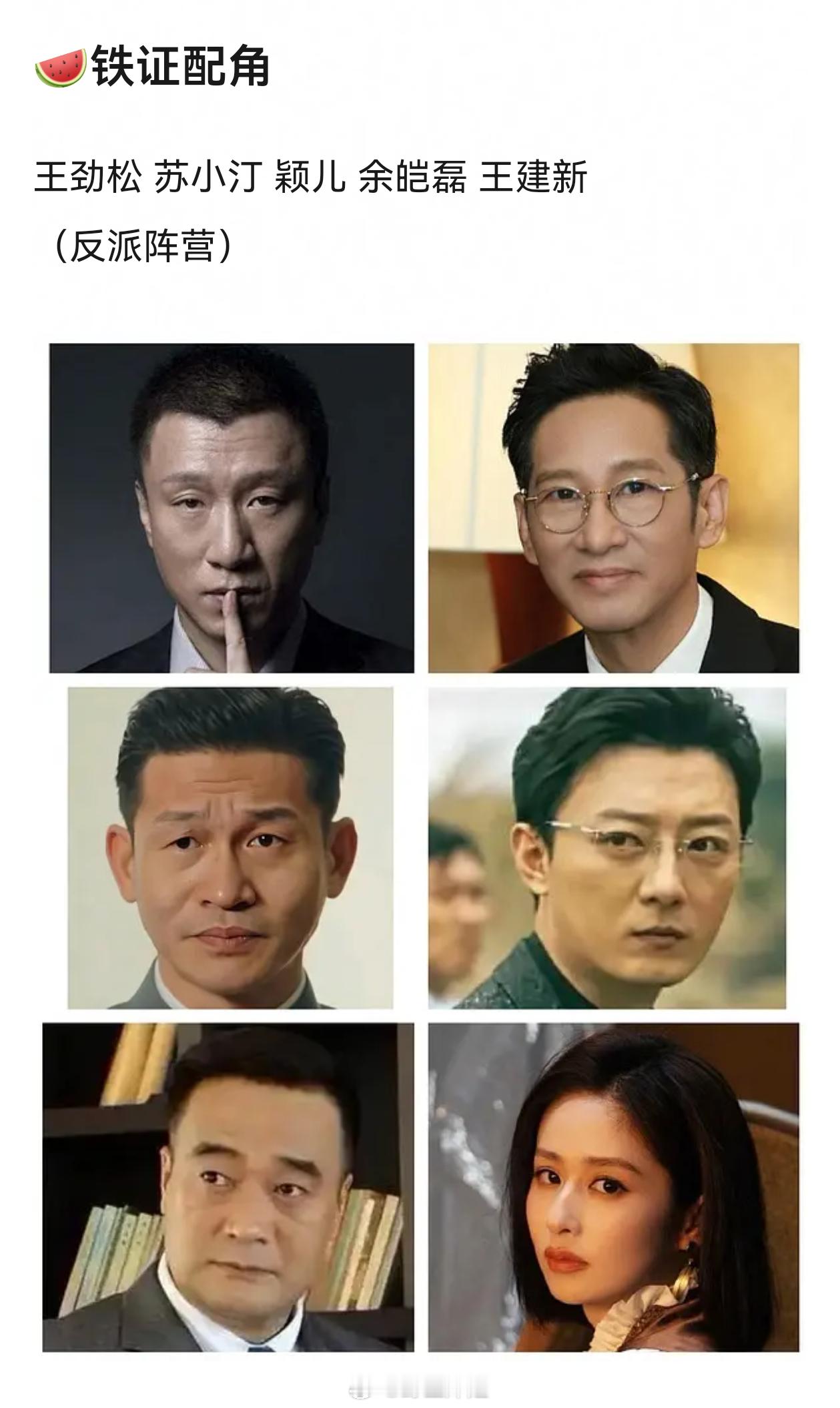《铁证》这属于扫黑涉案类剧的顶配了集齐扫黑风暴 破冰行动 狂飙各部戏的演员阵容了