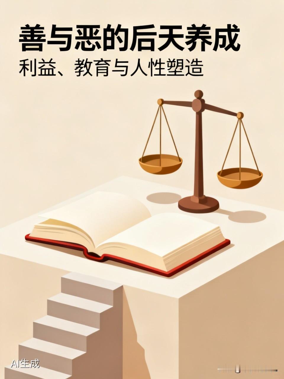 什么决定了人类的善与恶?决定人类善与恶的主要就是利益，无论是一个国家还是一个团体