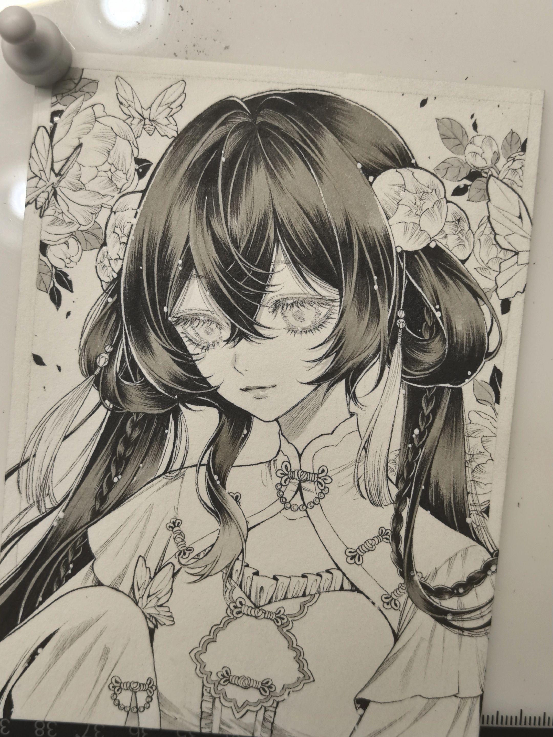 画画 手绘过程 手绘 稿件展示 绘画过程