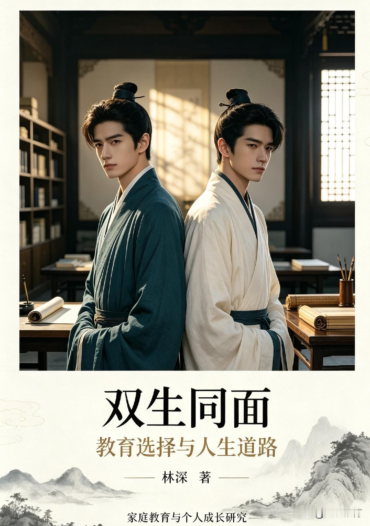 微型小说：双生同面，奈何命不由己
 ～作者：只谈教育

世间最荒诞的宿命，莫过于