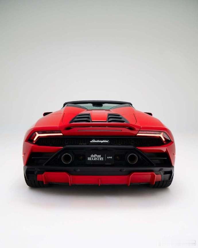 兰博基尼 Huracán EVO RWD Spyder，简直就是汽车界的猛兽！在