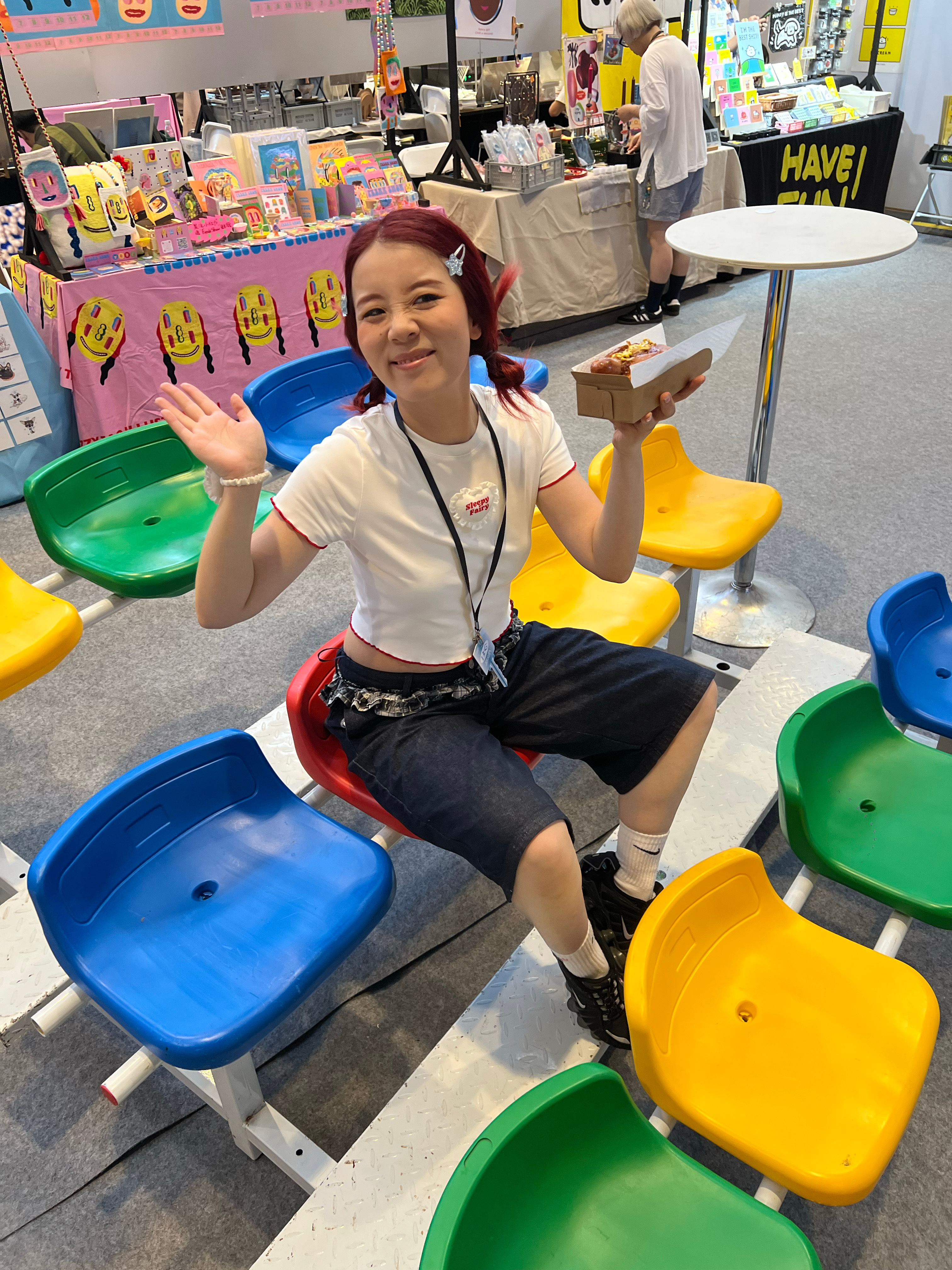 下班倒计时！💪🏻🕒💦#今天穿什么##sleepyfairy##潮流日记#