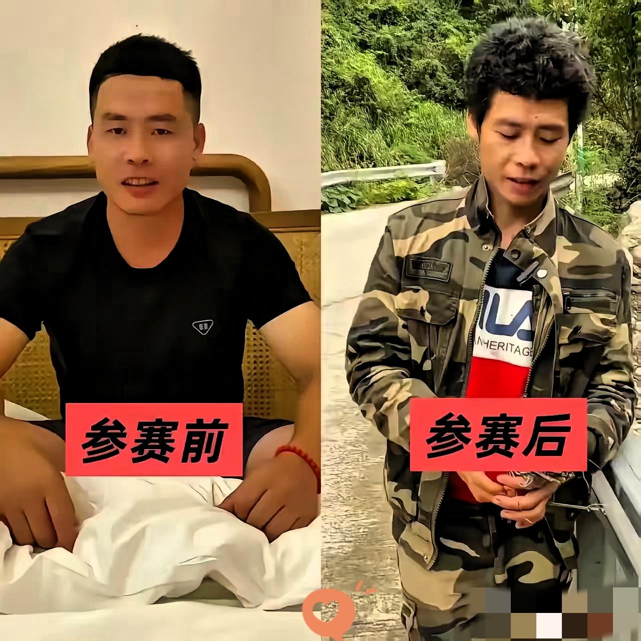 真被杨东东的头发惊到了！荒野生存70天没碰洗发水，不仅瘦了30斤，发量反倒翻倍变