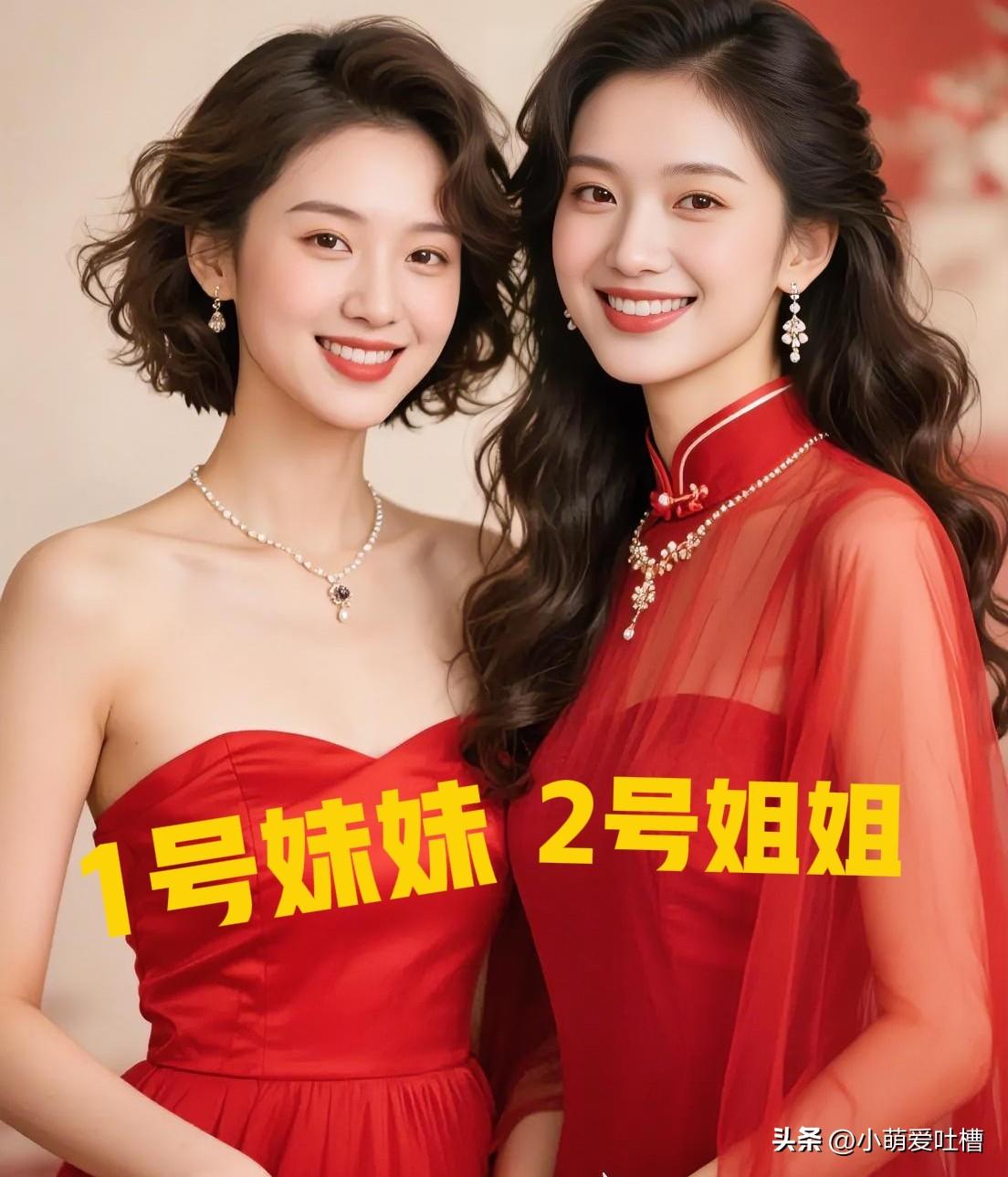 我觉得二号姐姐更有韵味，你觉得呢？
