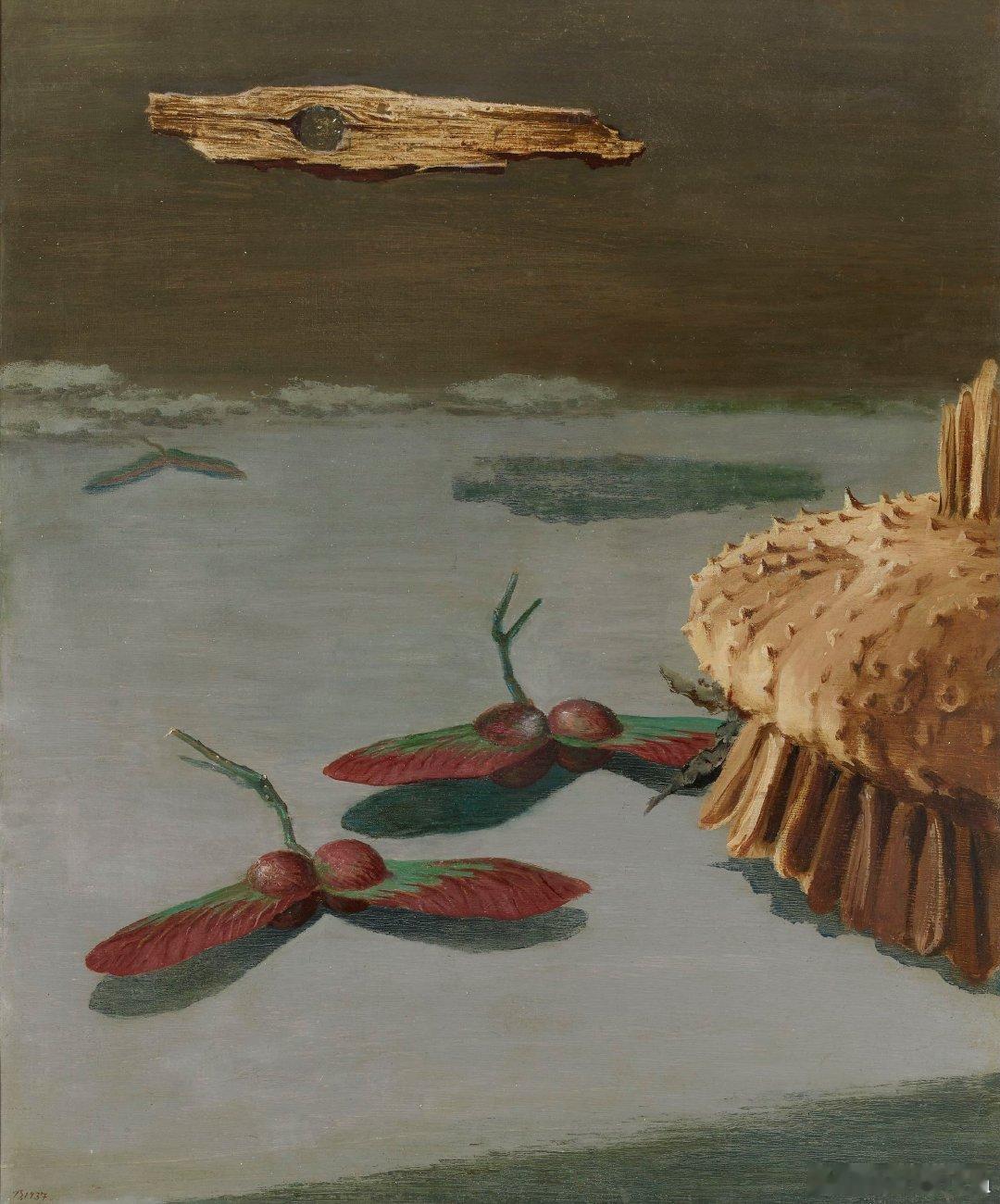 西洋历史文化鱼缸 日本先锋派画家北脇昇（1901-1951）1937年的作品《飞