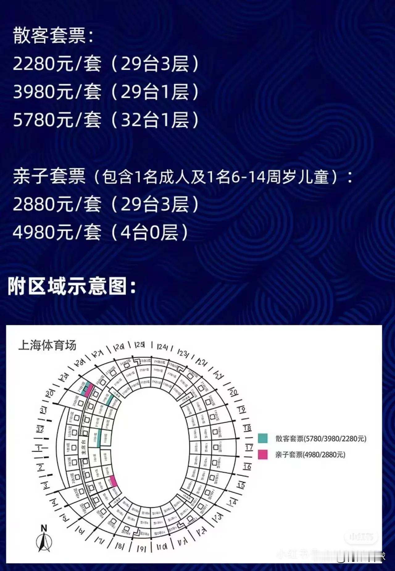 上海申花2026赛季推出天价中超套票，最便宜的套票都卖到了2280，最贵的票高达