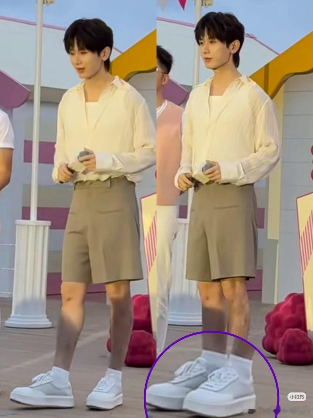 成毅脚骨折拍奔跑戏现代装和古装经常穿厚底鞋，确实容易摔跤，还是以前穿平底鞋比较稳