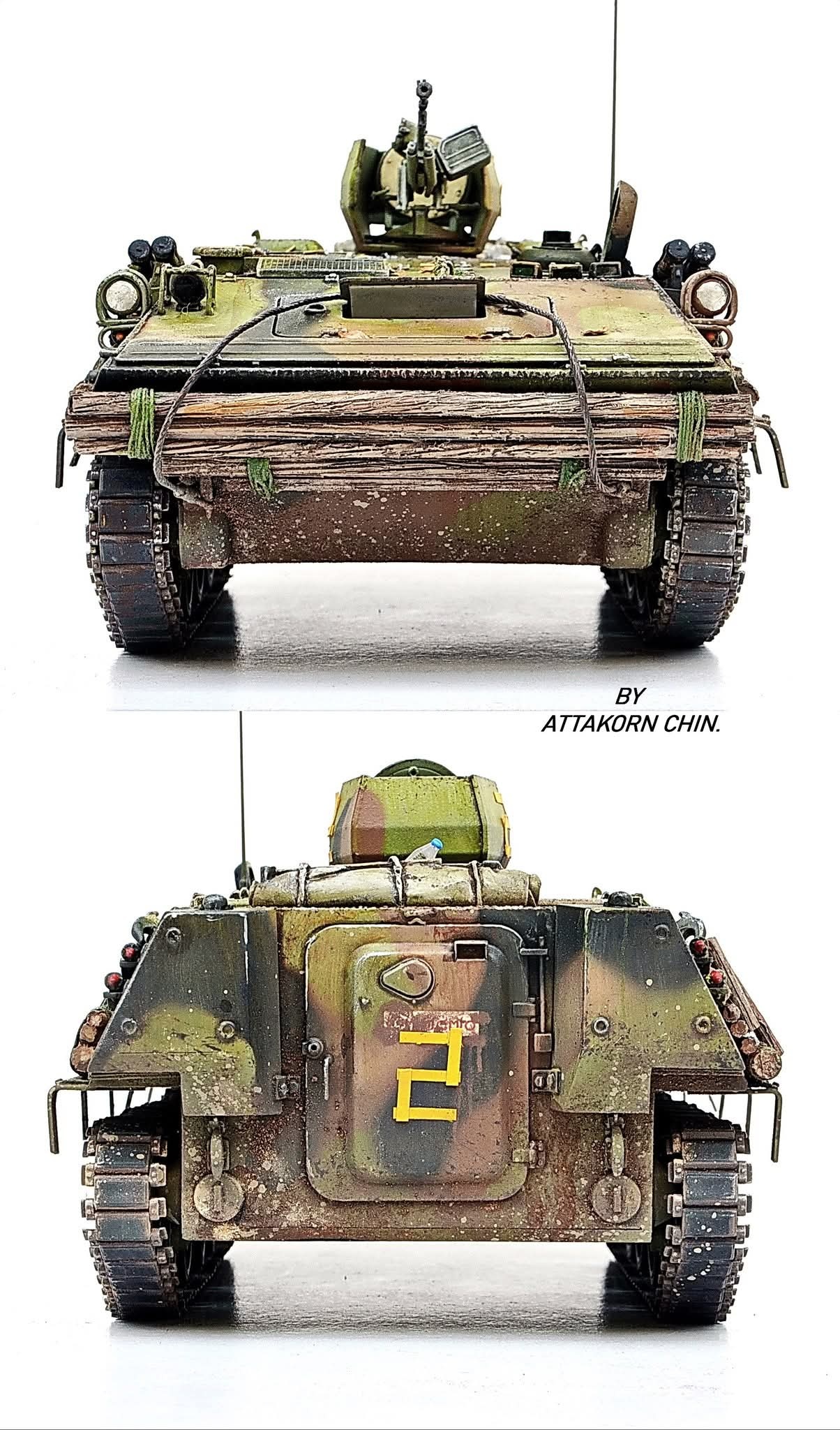 来自军模爱好者Attakorn Chin的最新作品，2025年12月泰柬冲突中的
