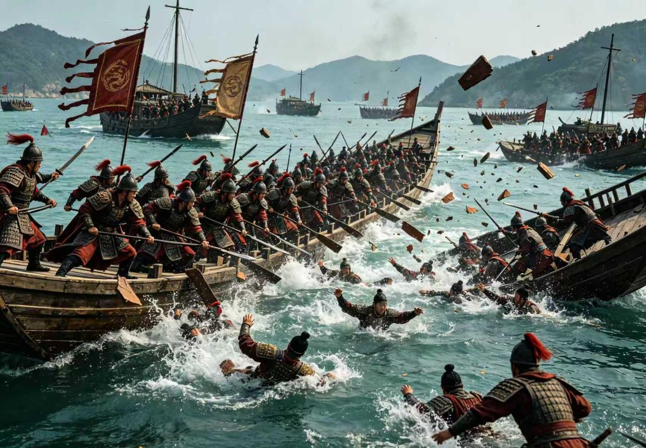 614年，隋炀帝三征高句丽,海军主帅来护儿率隋军水师直逼敌军都城，眼看大功告成。