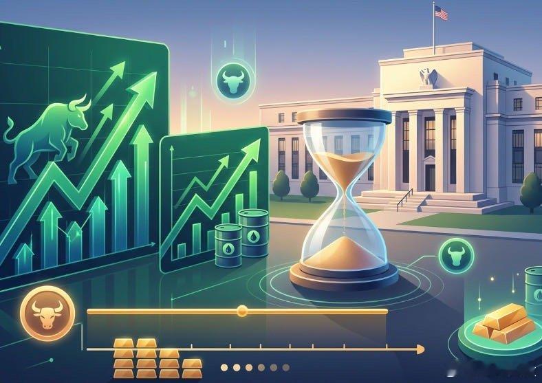 【静待美联储决议，股油同涨，美债走强，美元两连跌，黄金连续两日持稳于5000关口