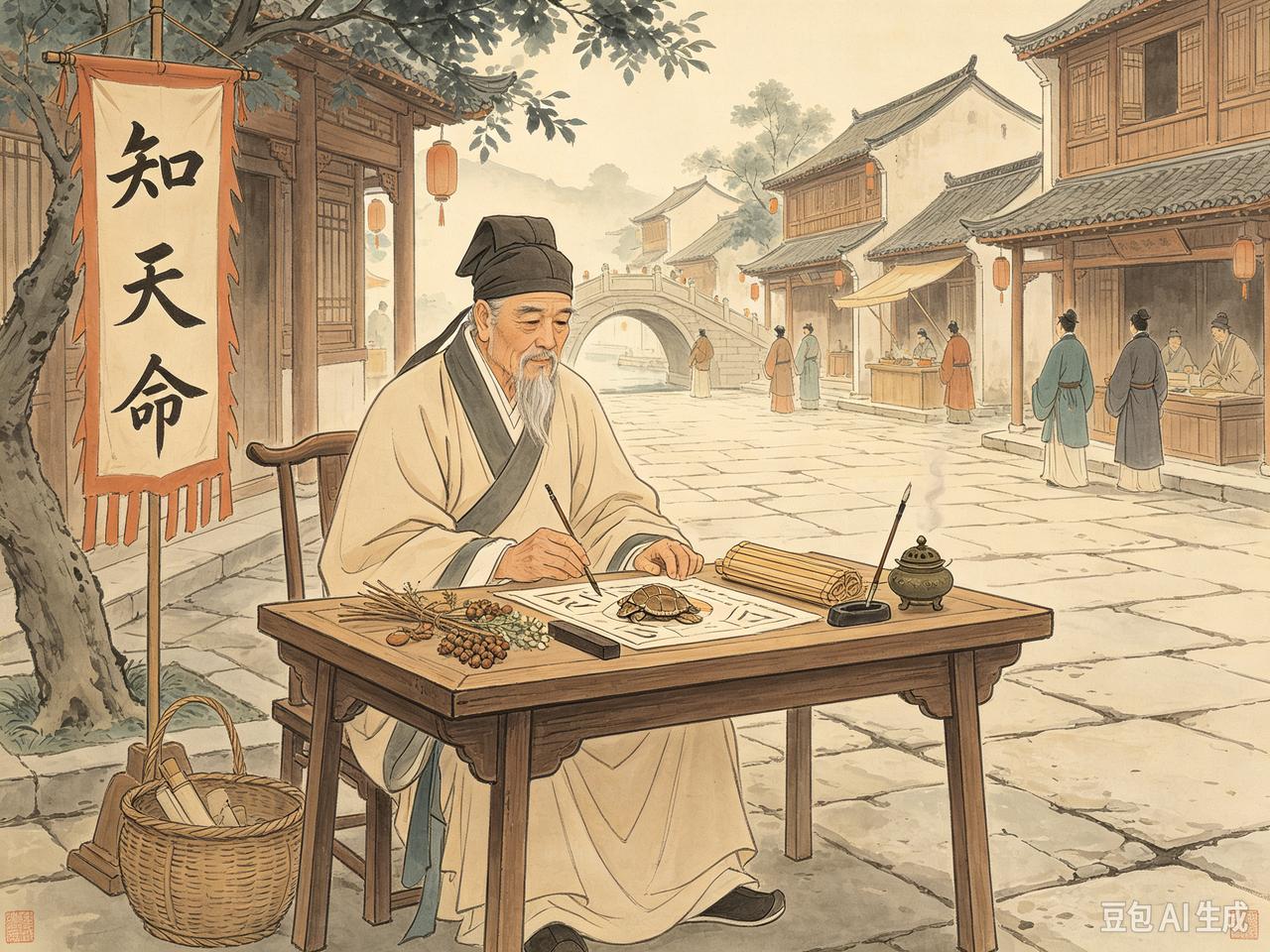 名将张俊的后代张炎落魄到摆摊算命，但在68岁那年，写下了一部让整个词坛吵翻天的书