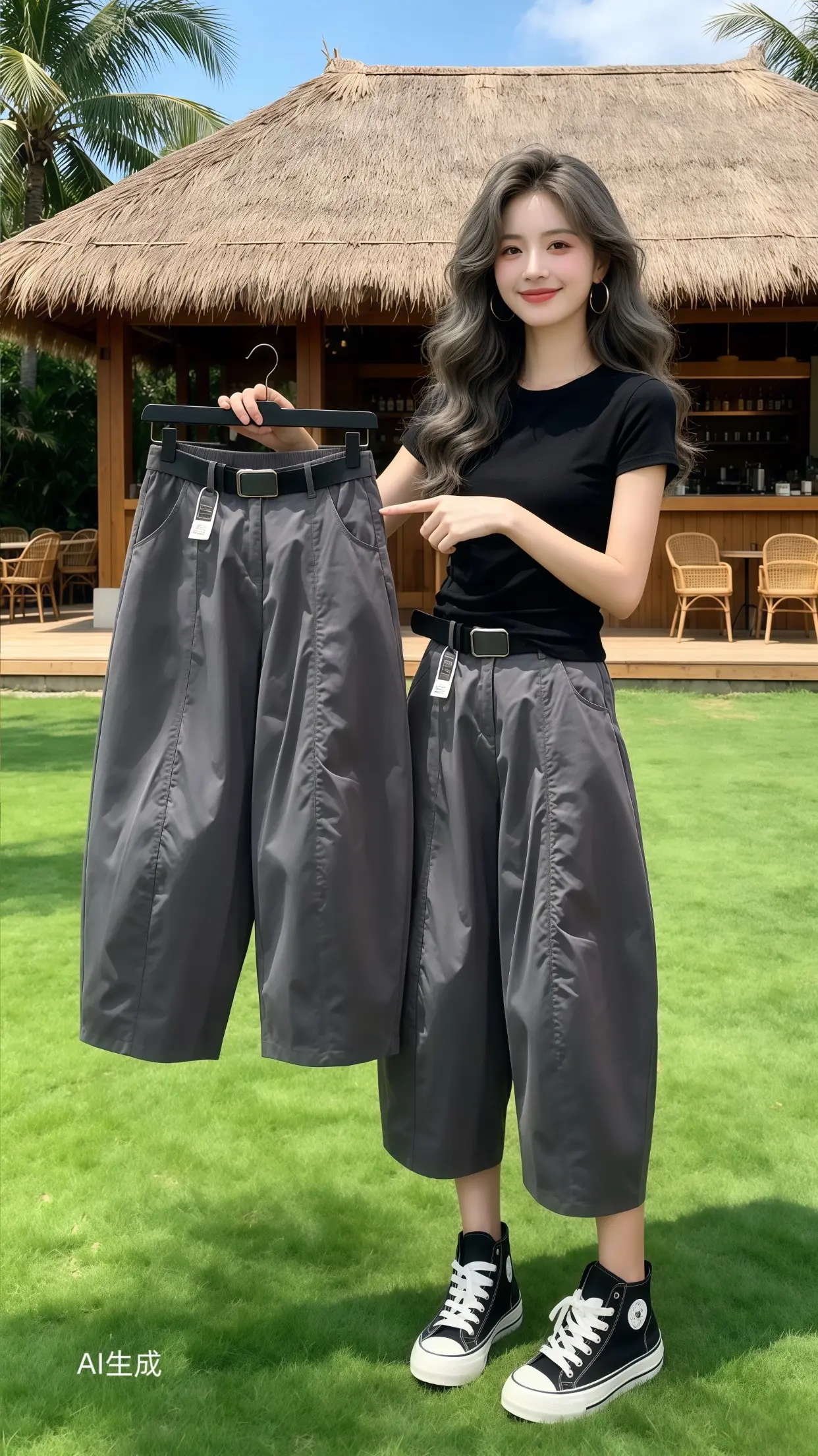 自由松弛感穿搭 好看百搭的休闲裤 高颜值炸街女工装裤 各种风格都能驾驭...