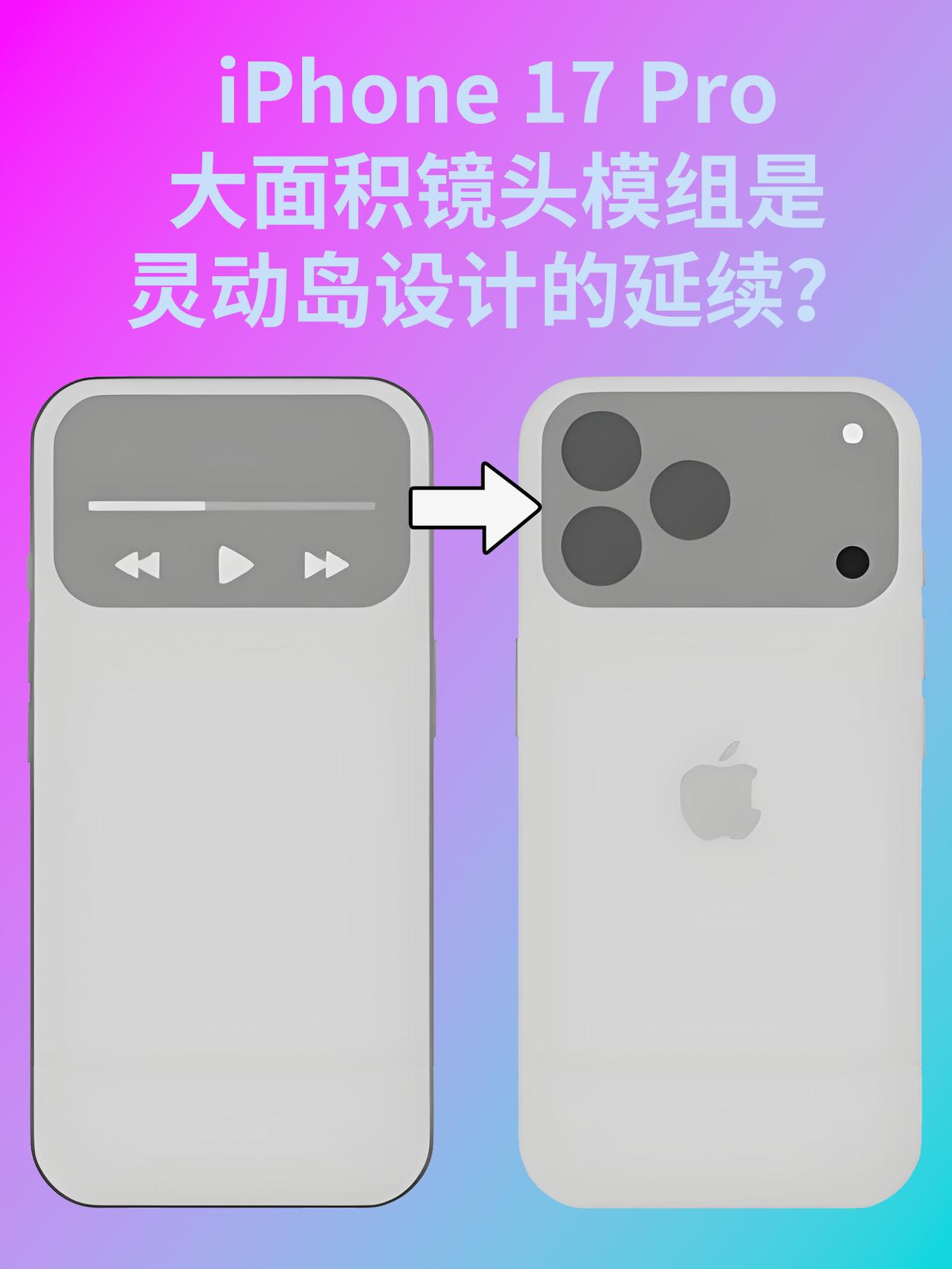 这就是苹果的软硬件设计上的呼应？。iPhone 17 Pro的最大变化非巨大的镜