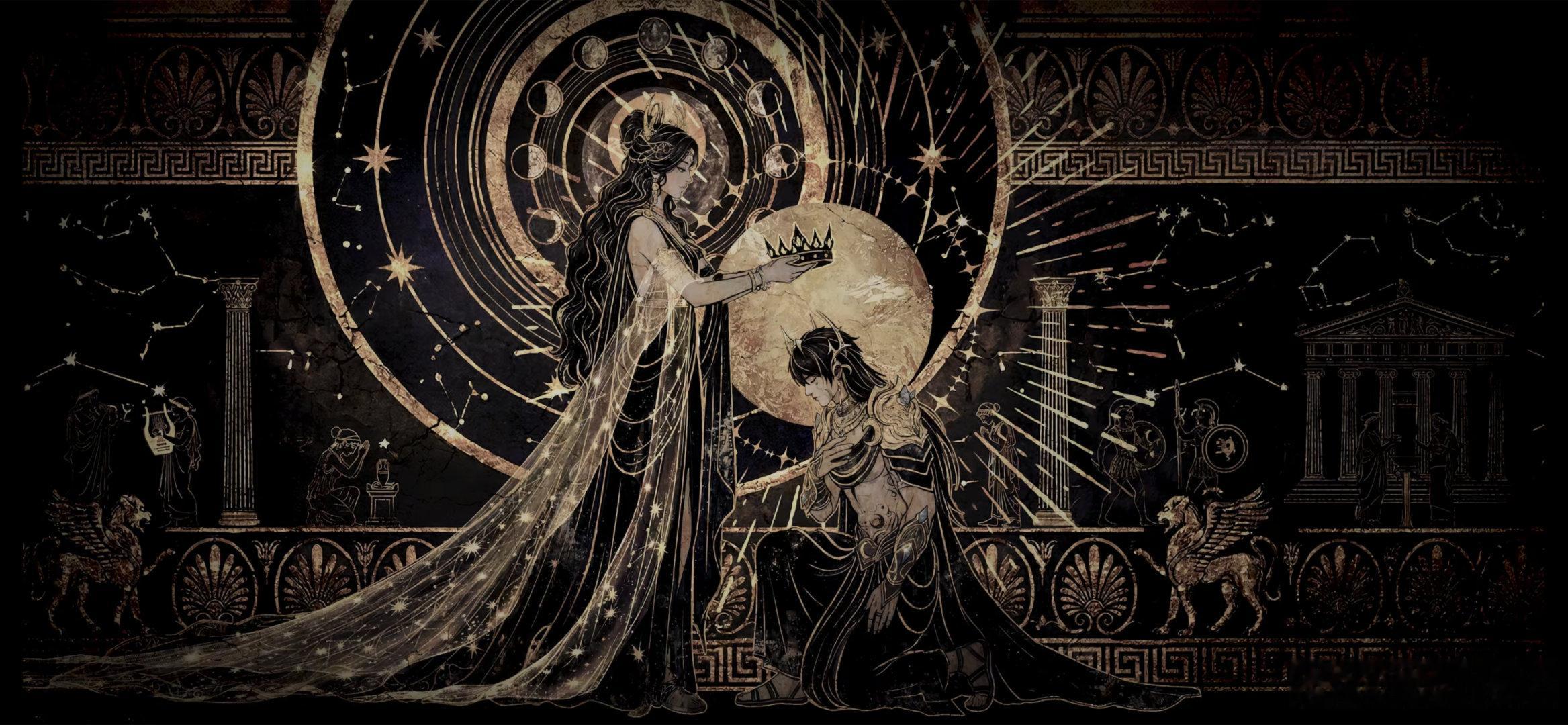 林七夜超话仲夏心愿池 七夜黑夜女神版会不会太帅了。。。值得n刷