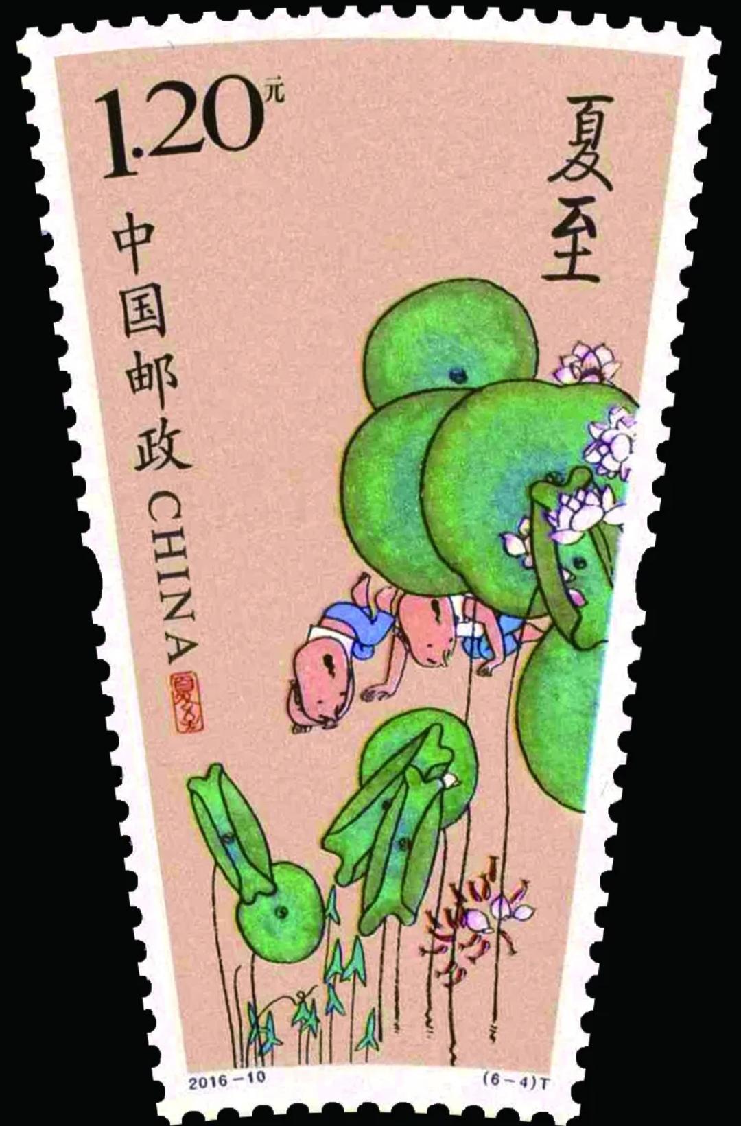 《夏至》

【宋】范成大
李核垂腰祝餷，

粽丝系臂扶羸。

节物竞随乡俗，
