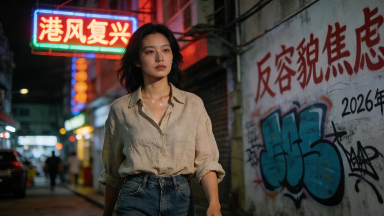 素颜撞脸张柏芝！15岁七七官宣出道，原生港风脸掀反焦虑热潮
 
2026年娱乐圈