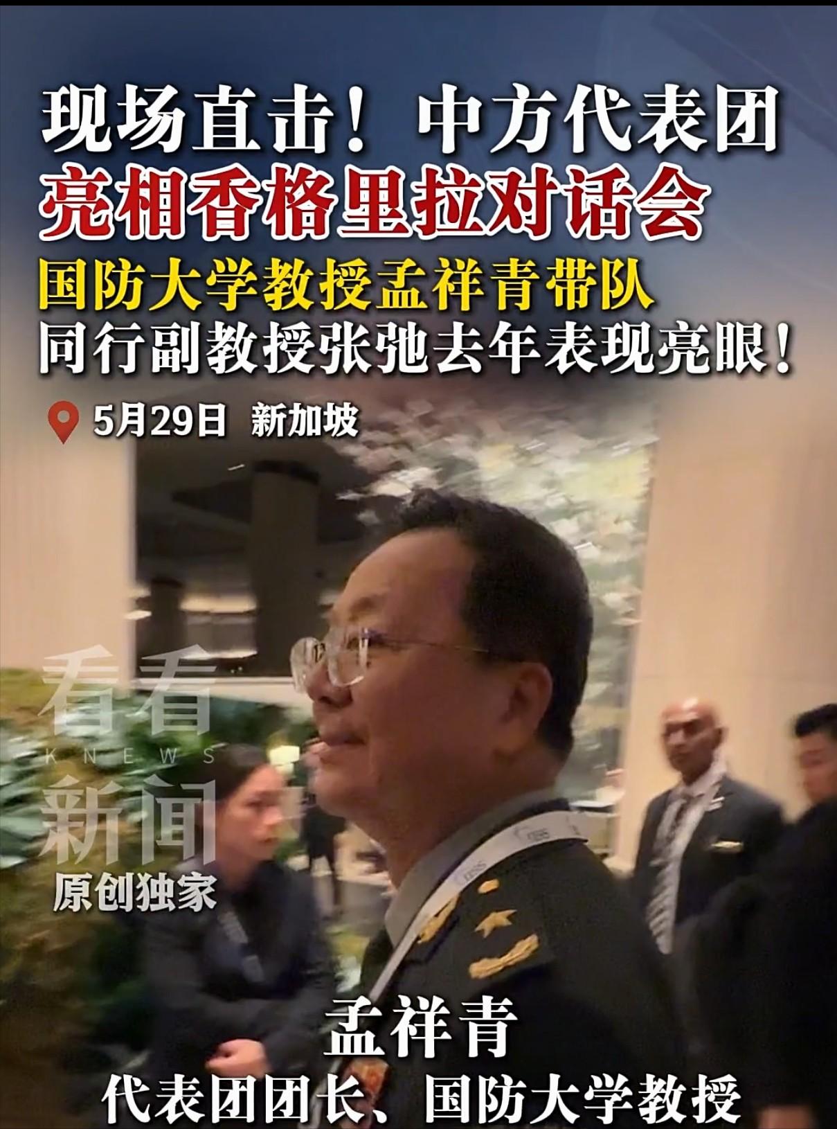 香格里拉对话会上，中国代表团学者硬核“秀肌肉”，你们可以单挑，也可以一起上！
 