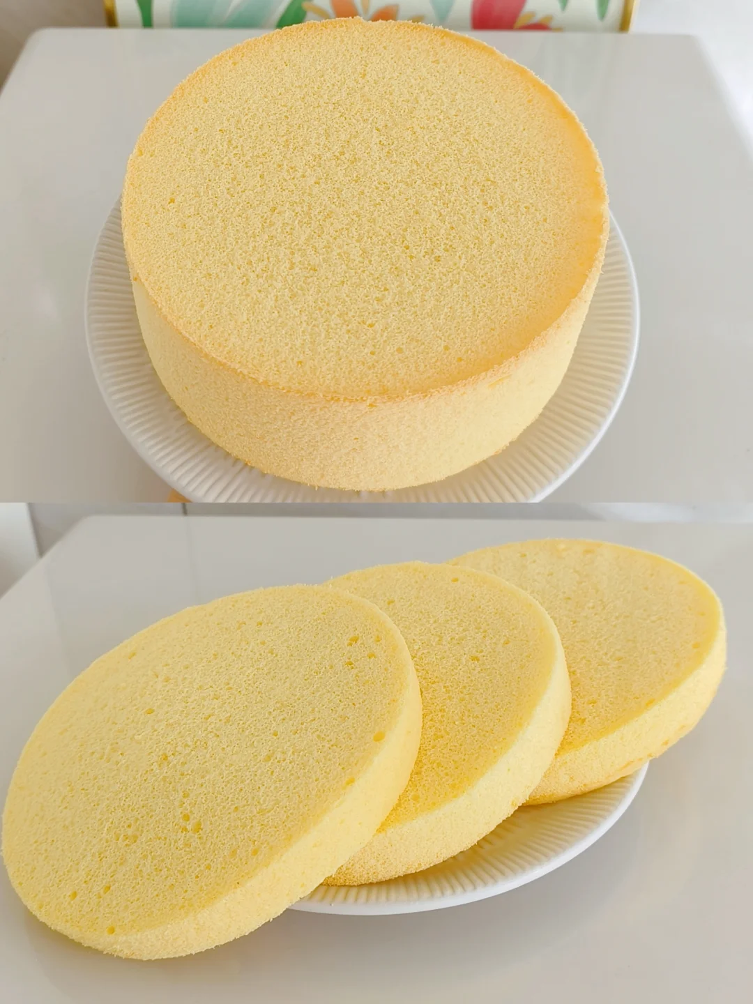 锁死这个配方🔥不凹陷不回缩的戚风蛋糕