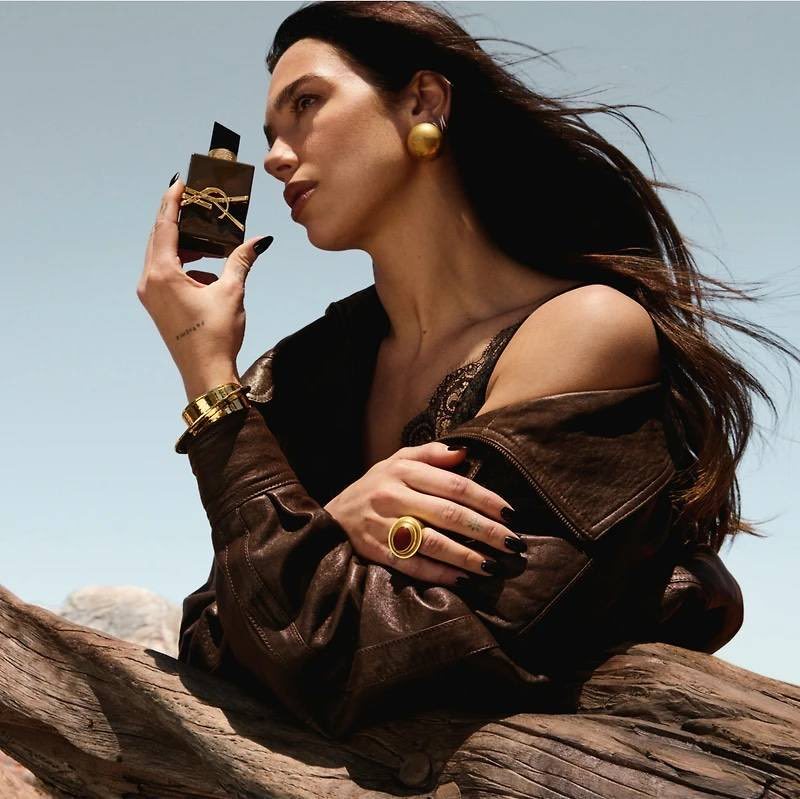 DuaLipa  YSL自由之水沙漠版 