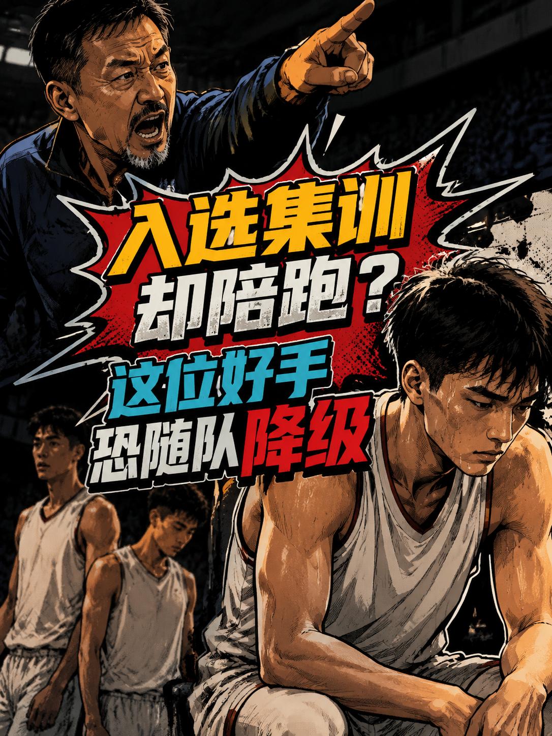 心疼庞峥麟！虽然他成功入选了中国男篮的集训队，但从当下的情况来看，他为中国男篮披