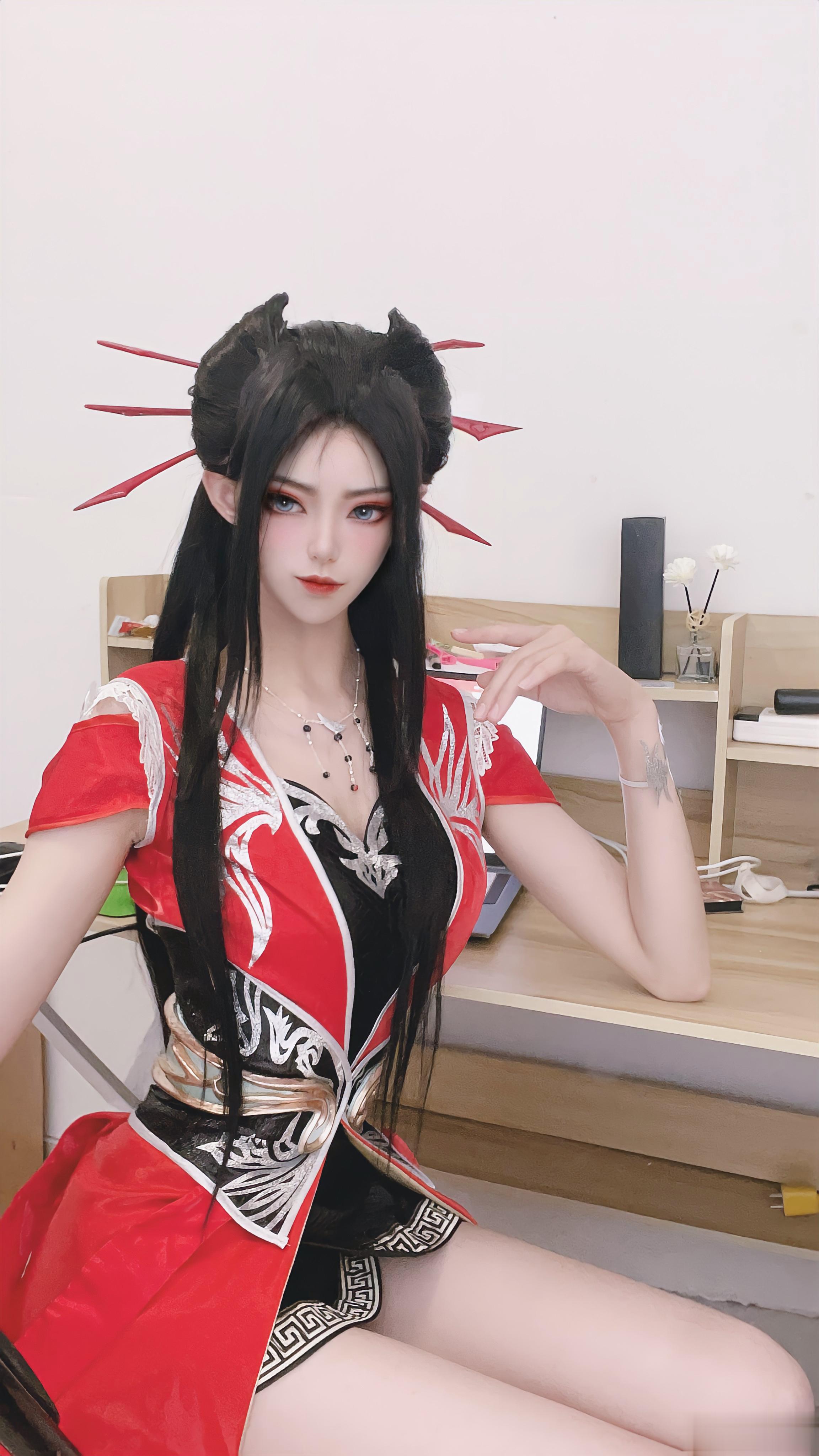 拍一个焰灵姬cos当作生日贺图吧[喵喵] ​​​