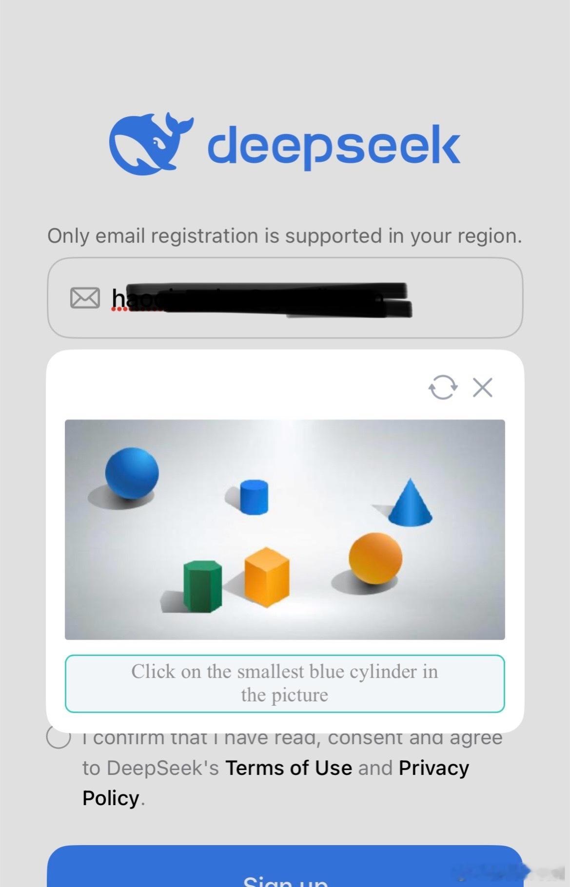DeepSeek  崩了么？今天尝试注册一个DeepSeek账号。注册要发送验证