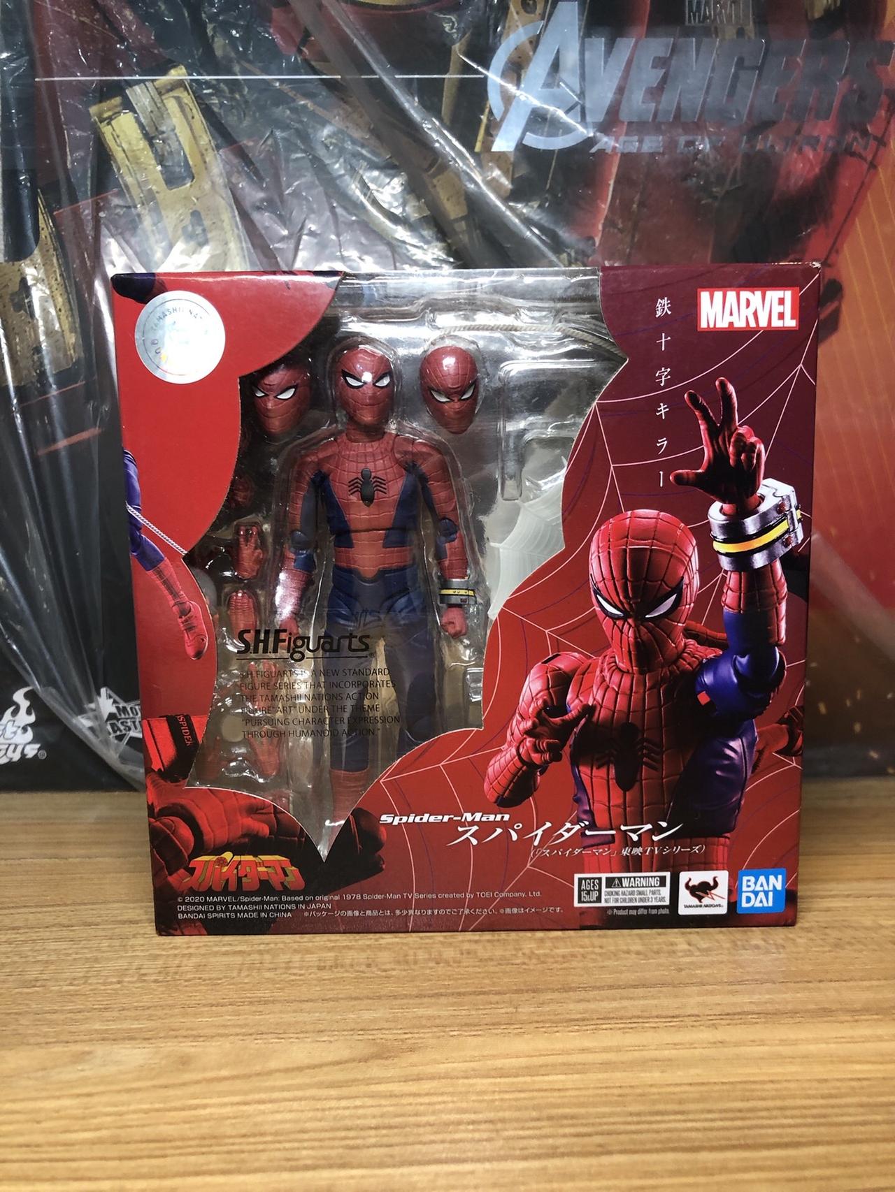 S.H.Figuarts 东映蜘蛛侠 蜘蛛侠 特摄片 玩具
