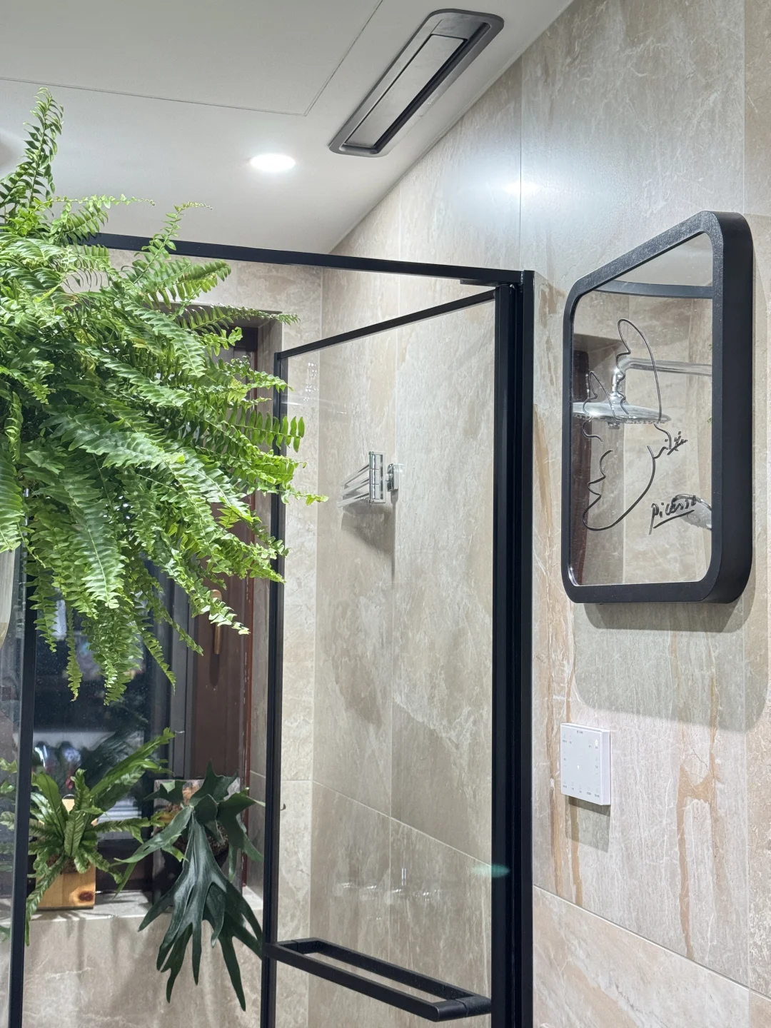 我家的雨林系浴室🛀