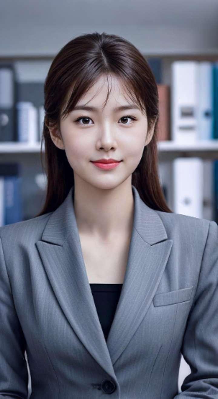 AI扩图 AI职场丽影