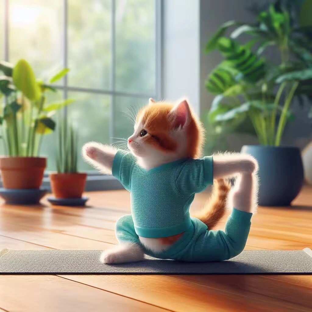 猫：愣着干嘛，快跟我一起学哇[努力]#猫 帮忙啊# ​​​